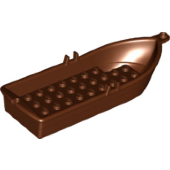 Boat 14 x 5 x 2 with Oarlocks without Hollow Inside Studs