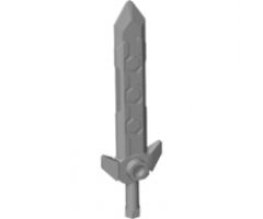 Minifigure, Weapon Sword, Long with Angular Crossguard
