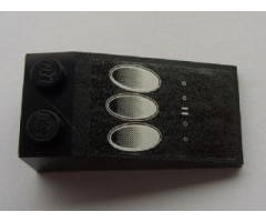 Slope 18 4 x 2 with 3 Air Intakes Pattern (Sticker) - Sets 10213 / 10231