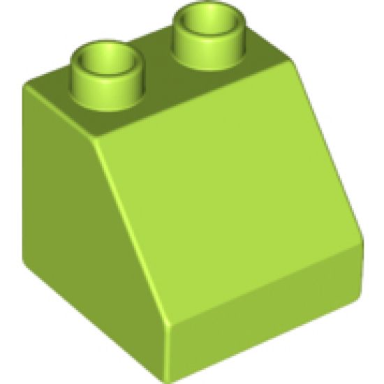 Duplo, Brick 2 x 2 x 1 1/2 Slope 45