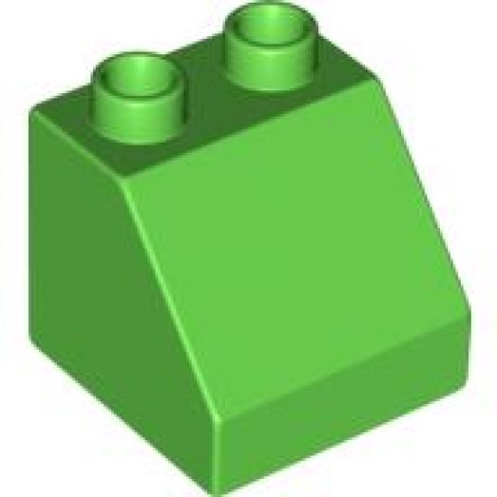 Duplo, Brick 2 x 2 x 1 1/2 Slope 45