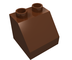 Duplo, Brick 2 x 2 x 1 1/2 Slope 45