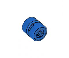 Wheel 11mm D. x 12mm, Hole Notched for Wheels Holder Pin