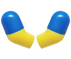 Arm, (Matching Left and Right) Pair with Blue Short Sleeves Pattern