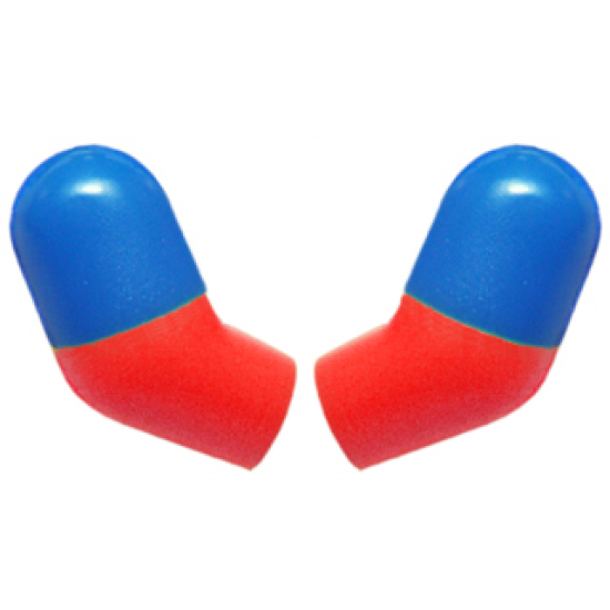 Arm, (Matching Left and Right) Pair with Blue Short Sleeves Pattern