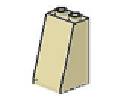 Slope 75 2 x 2 x 3 (Undetermined Stud Type)