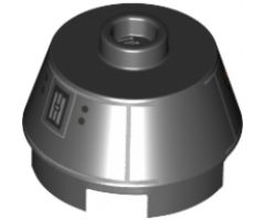 Cone 2 x 2 Truncated with SW Astromech Droid (U5-GG) Pattern
