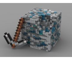 Giant diamond ore (1 pixel=1 stud)