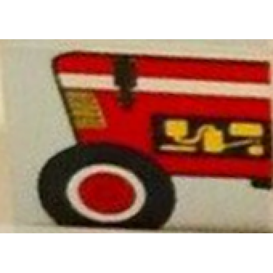 Duplo, Tile 2 x 2 x 1 with Farming Mosaic Picture 13 Pattern (Set 9220)
