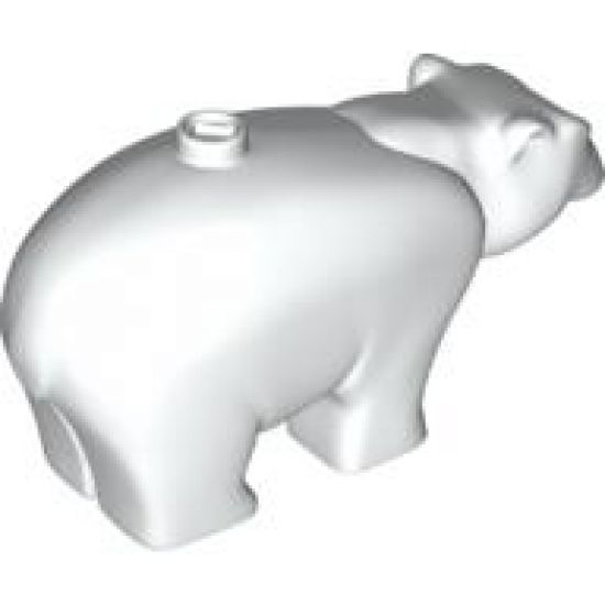 Duplo, Animal Bear Adult with Movable Head and Medium Azure Eyes
