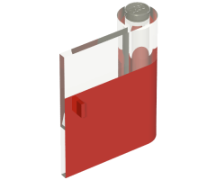 Door 1 x 3 x 3 Right with Window and Vertical Handle