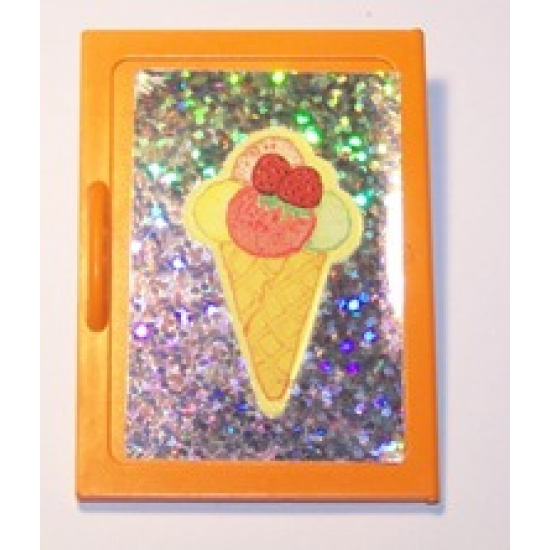 Scala Cupboard Door 8 x 6 with Ice Cream and Hologram Pattern (Sticker) - Set 3116