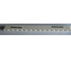 Technic, Liftarm 1 x 15 Thick with 'BRIDGESTONE' Pattern (Stickers) - Set 8386