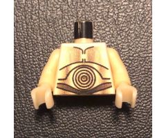 Torso SW C-3PO Pattern / Pearl Light Gold Arms / Pearl Light Gold Hands