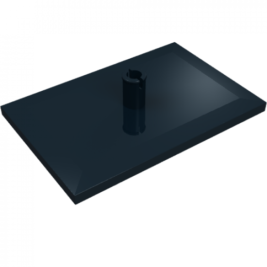 Train Bogie Plate (Tile, Modified 6 x 4 with 7mm Pin)