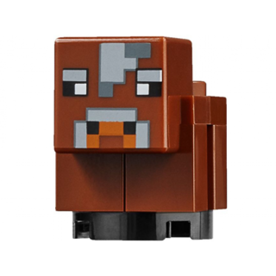 Minecraft Cow, Baby - Brick Built