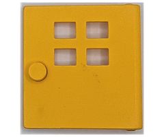 Duplo, Building Door / Window Pane with Four Windows Narrow
