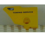 Technic, Panel Fairing # 1 Small Smooth Short, Side A with 'TOWING SERVICE' and Vent Pattern (Sticker) - Set 8109