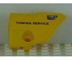 Technic, Panel Fairing # 2 Small Smooth Short, Side B with 'TOWING SERVICE' and Vent Pattern (Sticker) - Set 8109