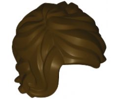 Minifigure, Hair Mid-Length Tousled with Side Part