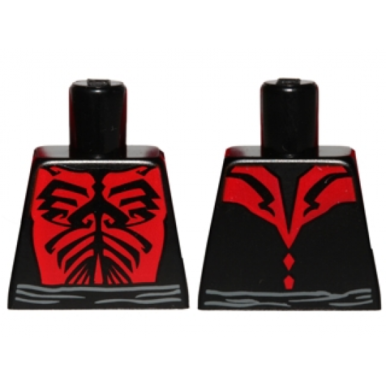 Torso SW Darth Maul Chest Pattern