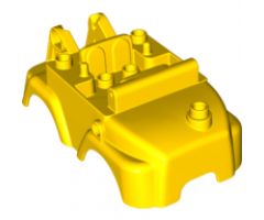 Duplo, Vehicle Bulldozer Body with Red Gaskets