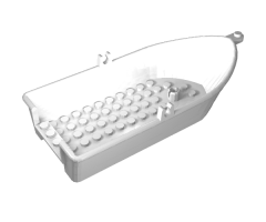 Boat 18 x 8 x 3 1/3 with Oarlocks
