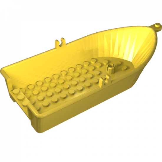 Boat 18 x 8 x 3 1/3 with Oarlocks