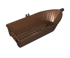 Boat 18 x 8 x 3 1/3 with Oarlocks