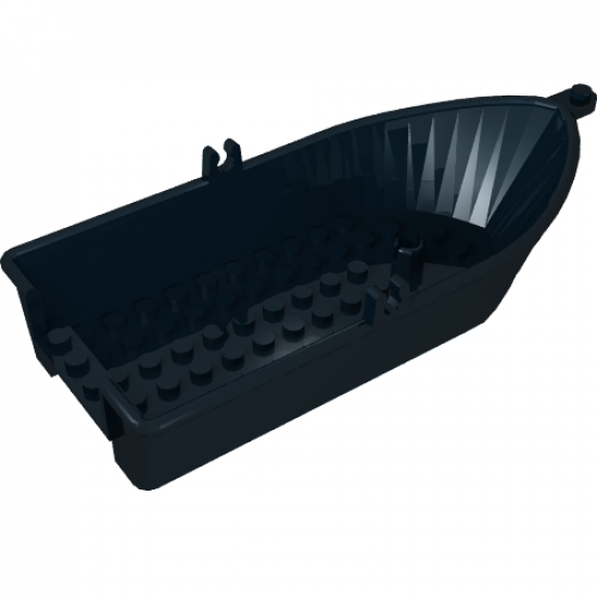 Boat 18 x 8 x 3 1/3 with Oarlocks