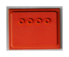 Scala Wall, Panel 5 x 6 with Four Studs