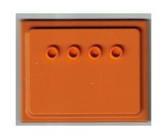 Scala Wall, Panel 5 x 6 with Four Studs