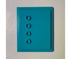 Scala Wall, Panel 5 x 6 with Four Studs