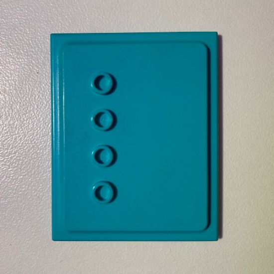 Scala Wall, Panel 5 x 6 with Four Studs