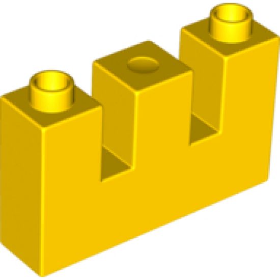 Duplo, Brick 1 X 4 X 2 with 2 Top Cutouts