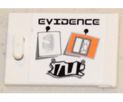 Container Cupboard 2 x 3 x 2 Door with 'EVIDENCE' Pattern (Sticker) - Set 5985