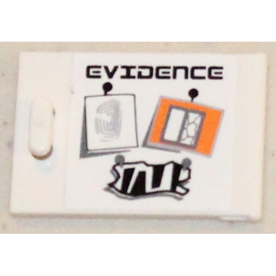 Container Cupboard 2 x 3 x 2 Door with 'EVIDENCE' Pattern (Sticker) - Set 5985