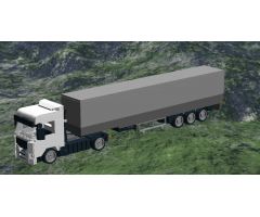 Scania S 700 with Long Trailer