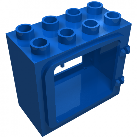 Duplo, Building Door / Window Frame 2 x 4 x 3 Raised Door Outline