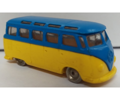 HO 1:87 Vehicles Scale VW Minibus with Yellow Base