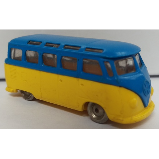 HO 1:87 Vehicles Scale VW Minibus with Yellow Base