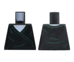 Torso Harry Potter Voldemort with Dark Green Robe Lines and Back Print Pattern