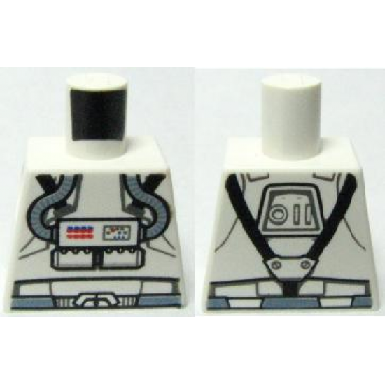 Torso SW Clone Pilot with Sand Blue Belt and Printed Back Pattern