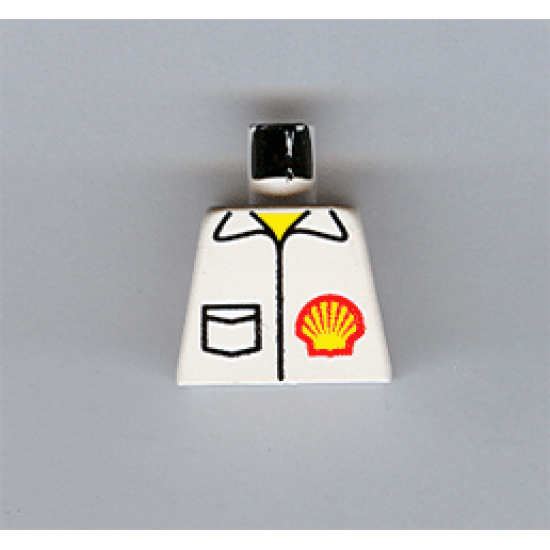Torso Shell Logo on Jacket with Pocket Pattern