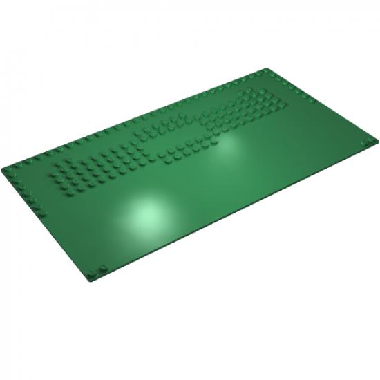 Baseplate 16 x 30 with Set 080 Yellow House Pattern