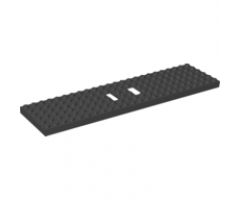 Train Base 6 x 24 with 3 Round Holes Each End