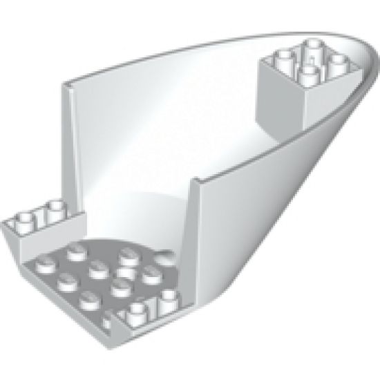 Aircraft Fuselage Curved Aft Section 6 x 10 Bottom