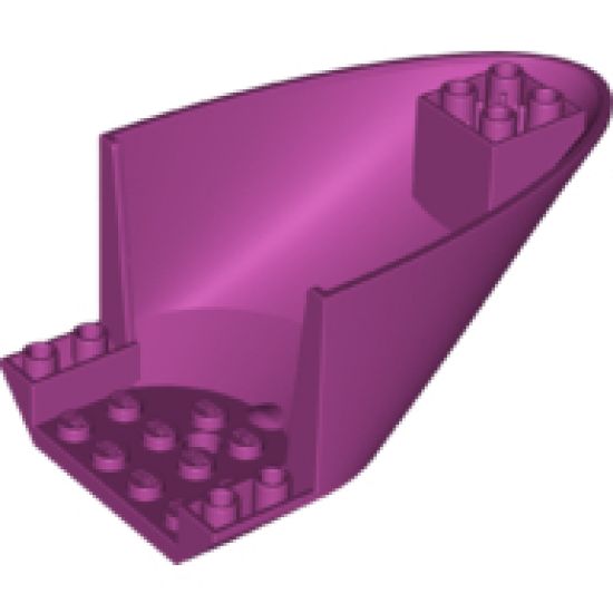 Aircraft Fuselage Curved Aft Section 6 x 10 Bottom