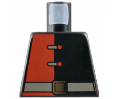 Torso Alpha Team Minion Red/Black Shirt Pattern