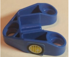 Technic, Connector Pin 3 x 3 with Axle with Headlight Pattern Model Right Side (Sticker) - Set 8238